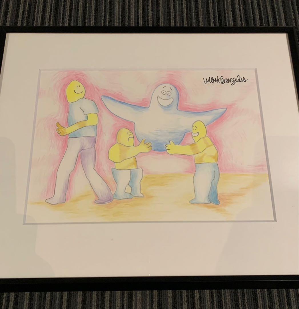 真作 一点物 mark gonzales gonz マークゴンザレス 絵画