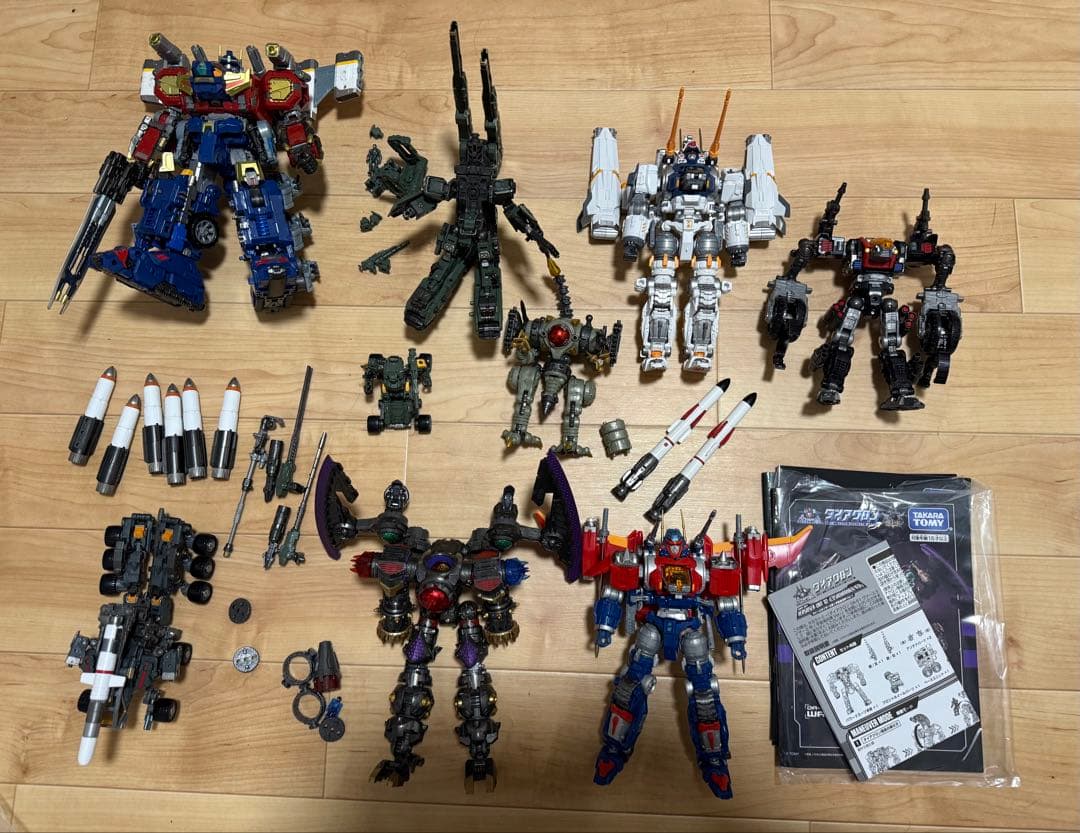 ダイアクロン パワードバトルコンボイV-MAX トランスフォーマー まとめ売り