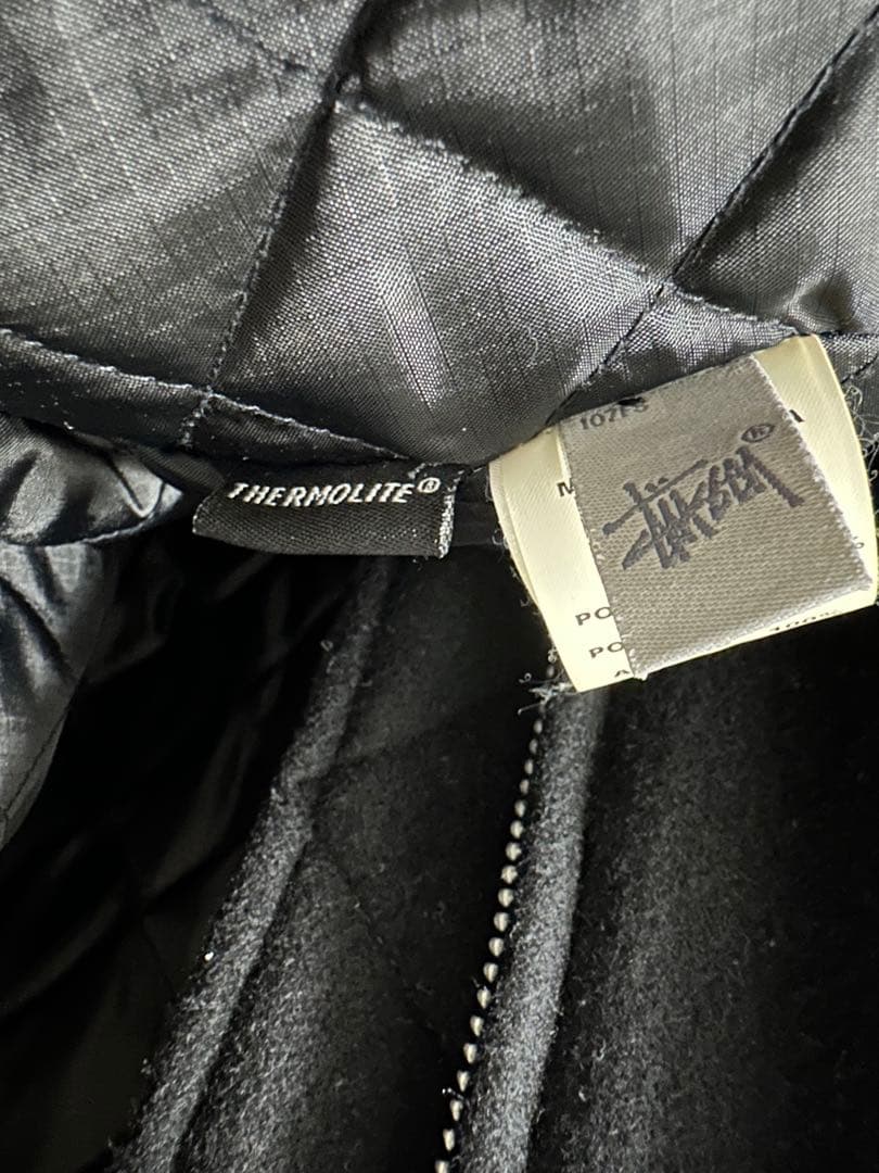 STUSSY “MA-1 Type” wool jacket ※美品