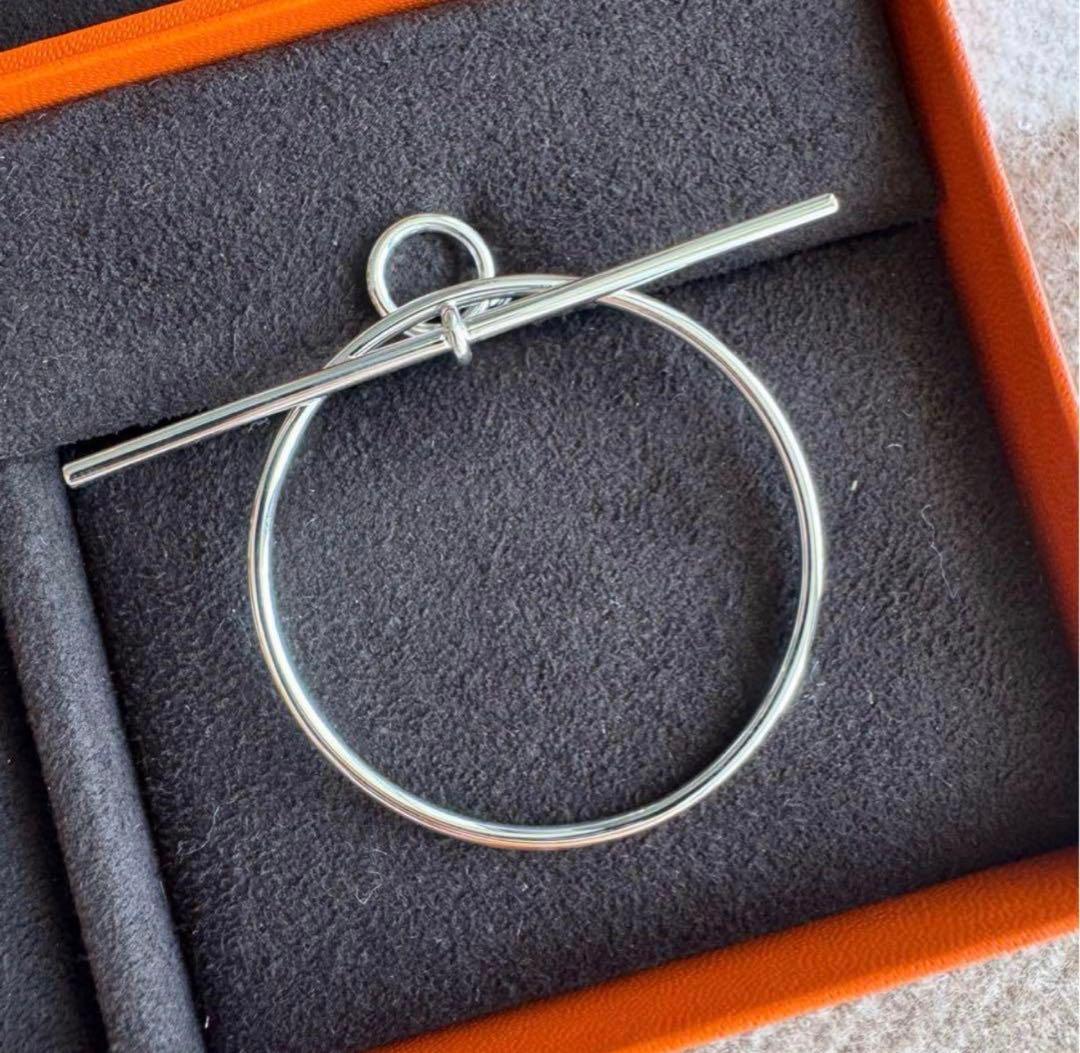 エルメス　フープピアス　ループ　MM 新品未使用