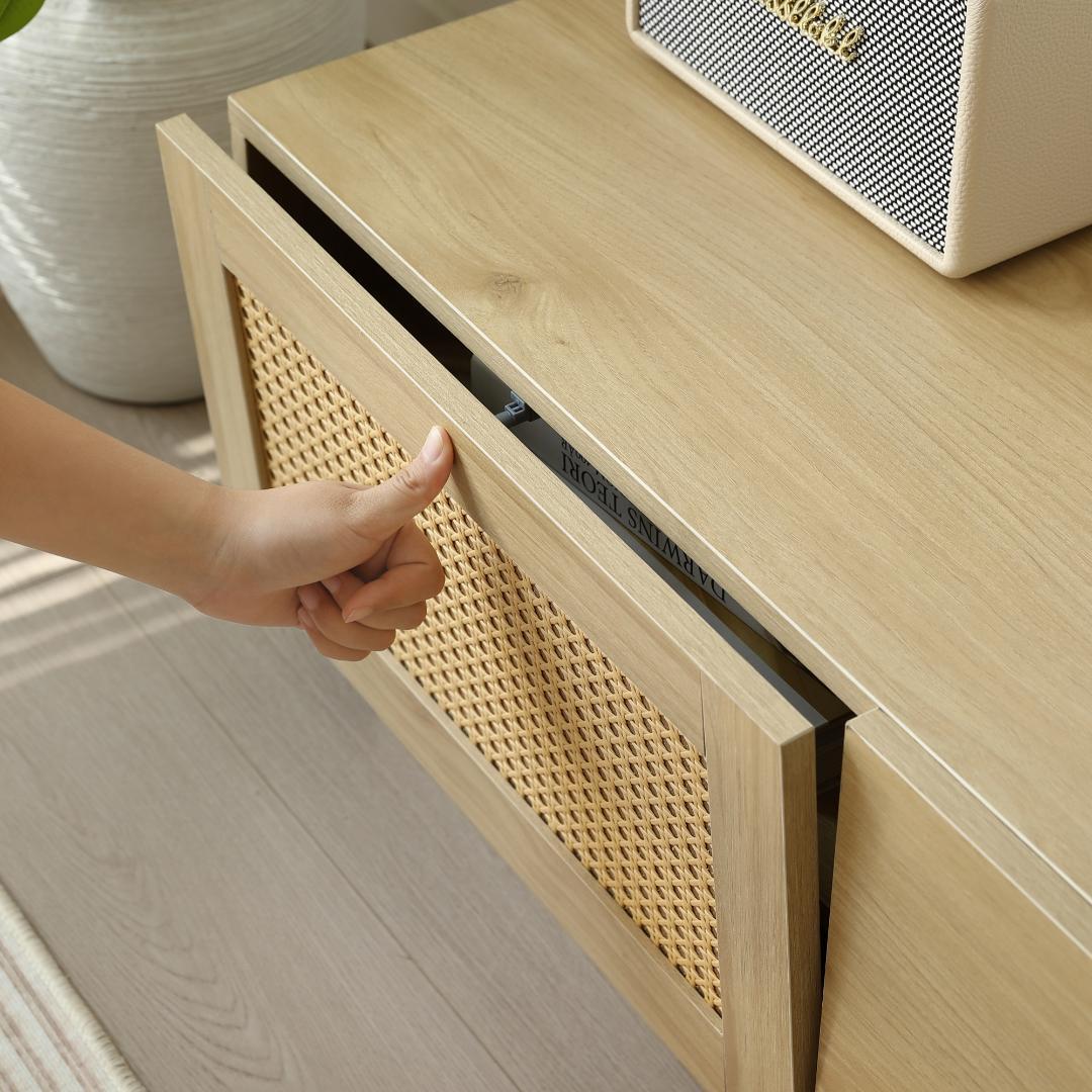 大人気！【幅180cm】テレビ台 ローボード 収納 テレビボード　NATURAL