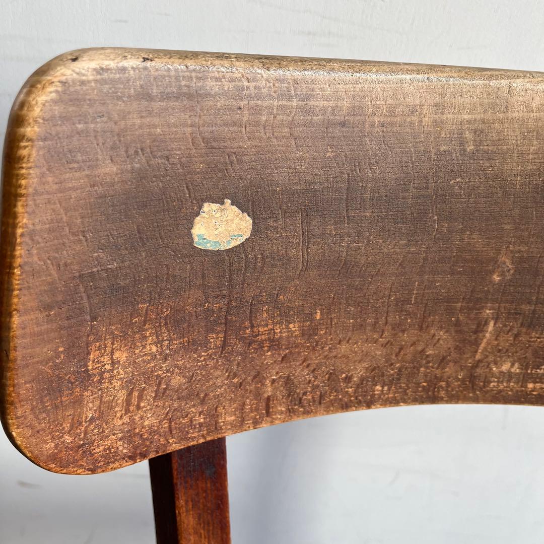 アンティーク 椅子 チェア スツール 置き台 飾り台 レトロ シャビー ②