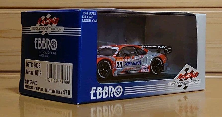 エブロ　XNAVI NISMO GT-R 2003 JGTC Champion