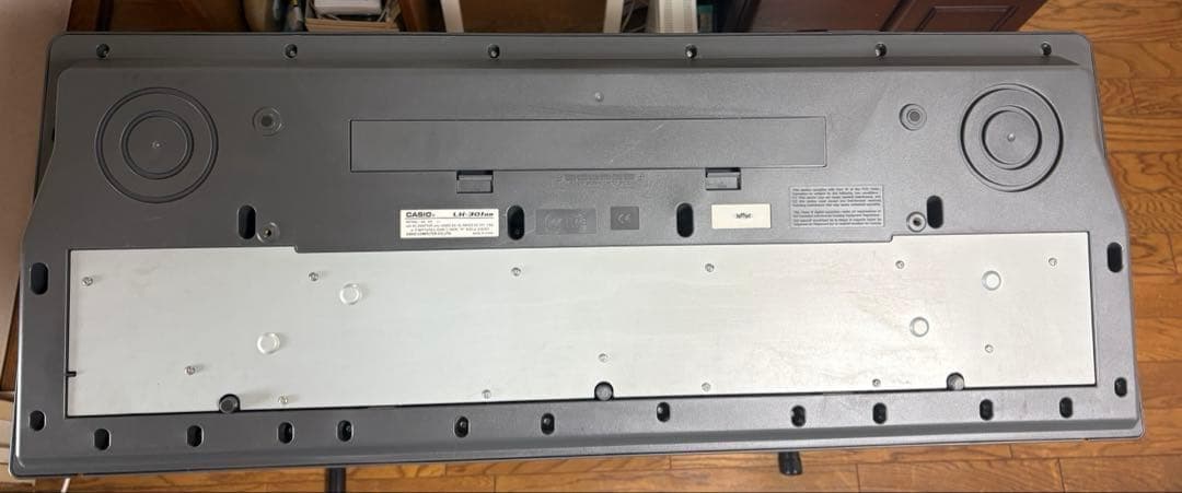 CASIO 光ナビゲーション 電子キーボード LK301BB 純正スタンド付