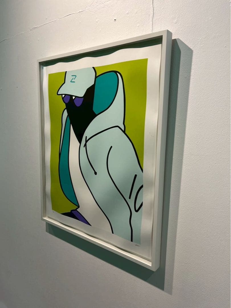 谷口小夏 minor role(green) 2021 シルクスクリーン