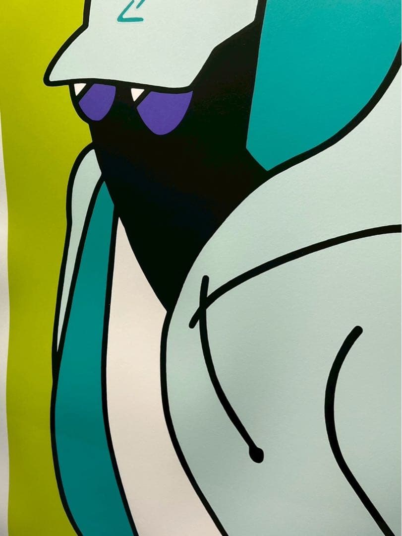 谷口小夏 minor role(green) 2021 シルクスクリーン