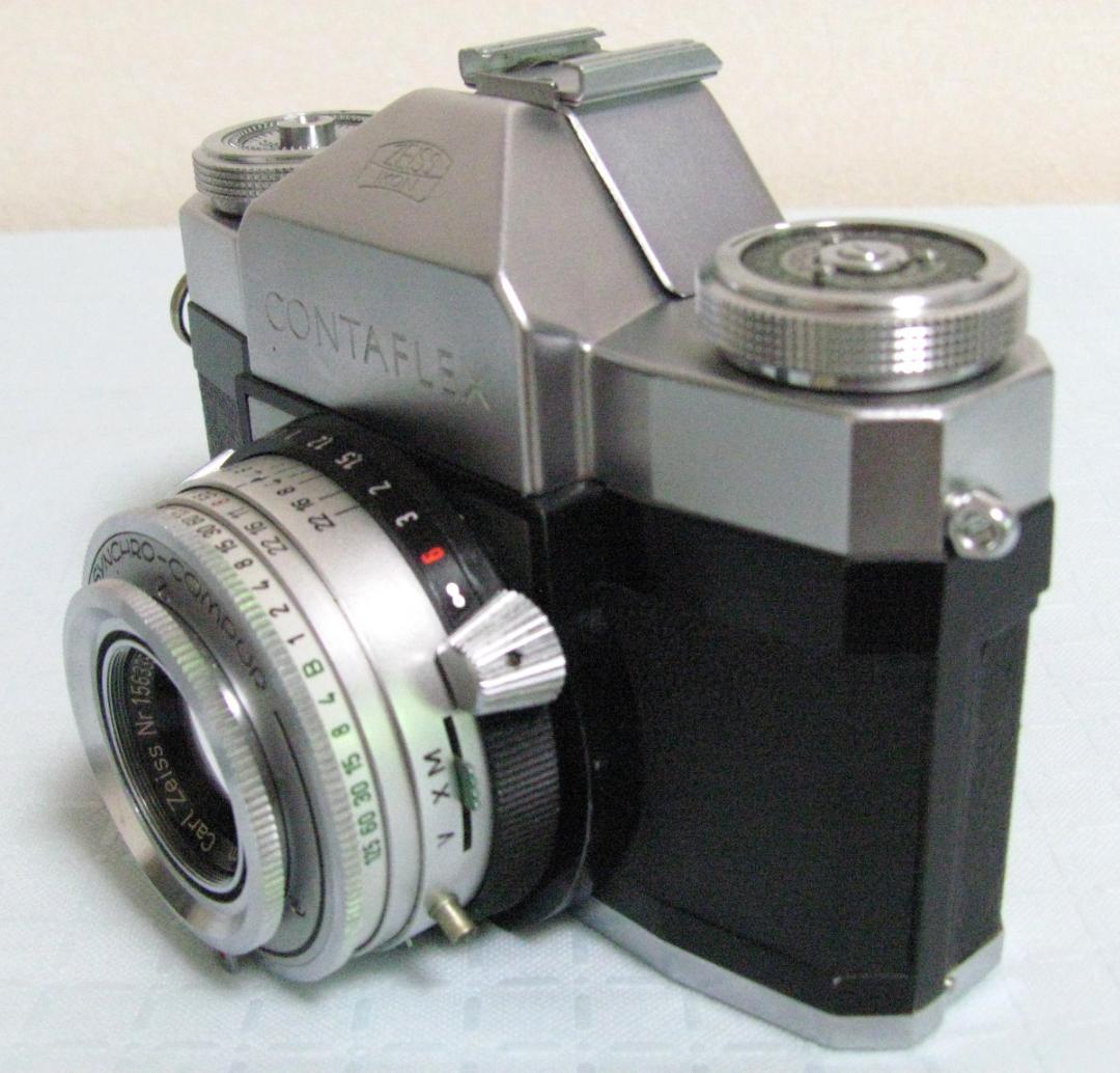 美品★CONTAFLEX1型ZEISSIKON Tessar1:2.8 50mm