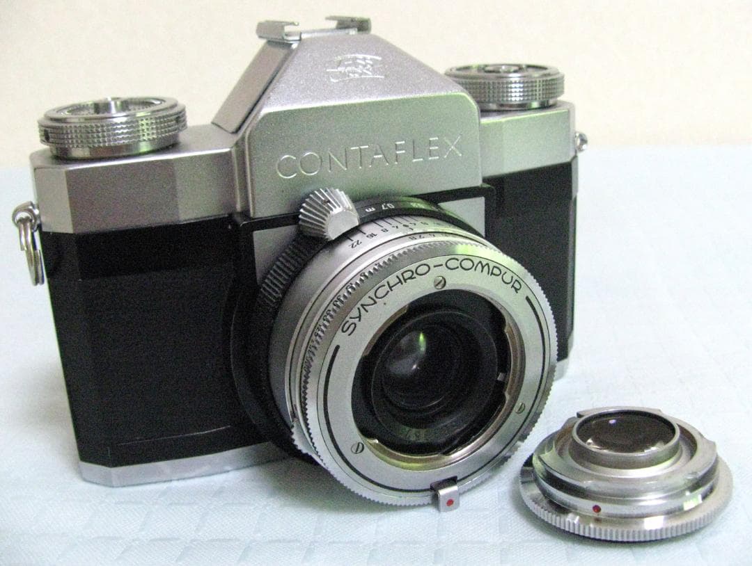 美品★CONTAFLEX1型ZEISSIKON Tessar1:2.8 50mm