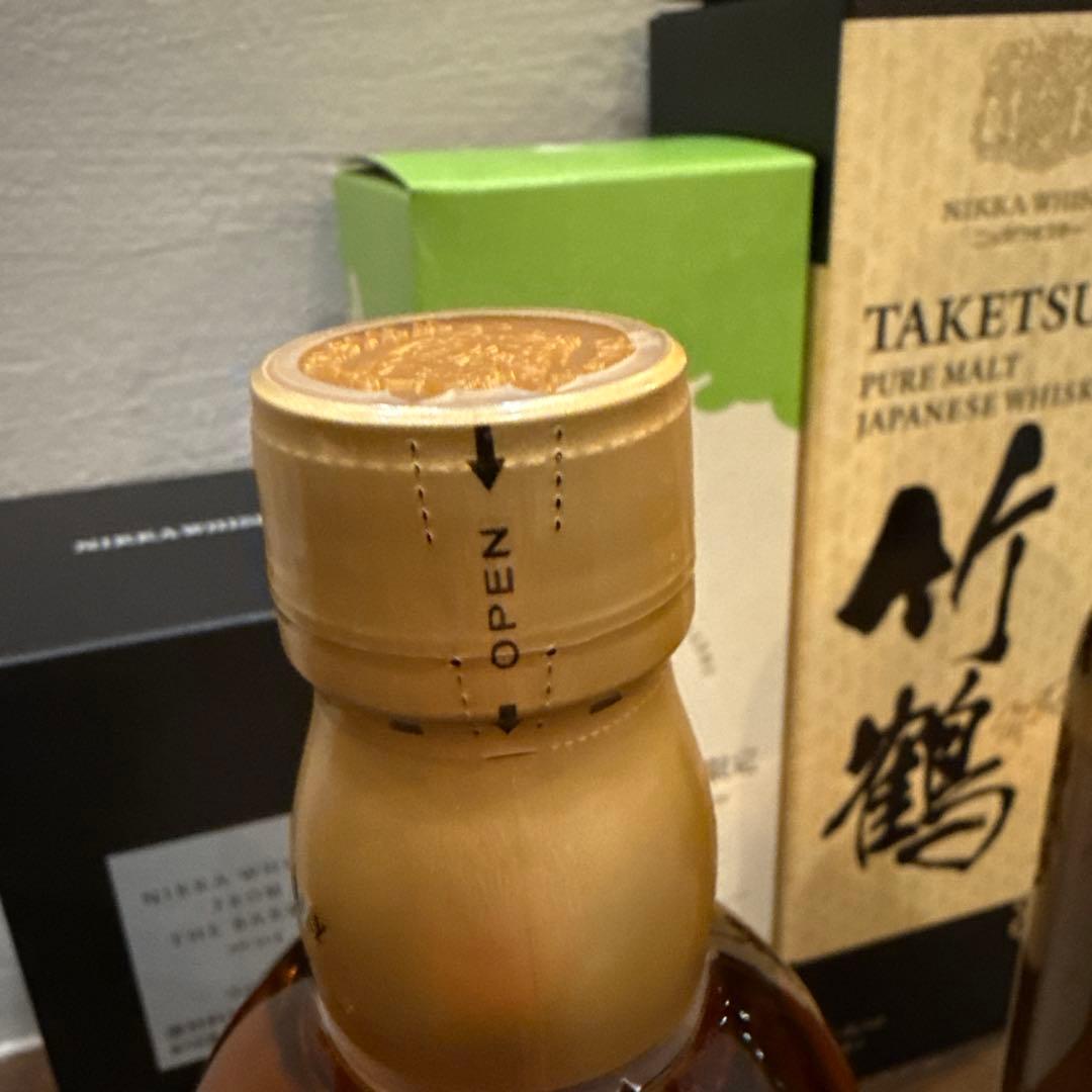 送料込み‼️ニッカ フロムザバレル&宮城峡蒸溜所限定&竹鶴(豪華3本セット)