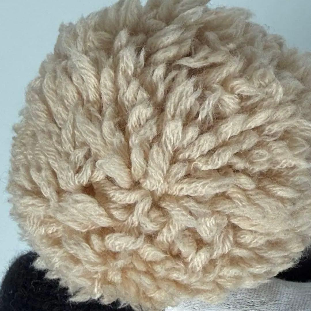 美品 LOUIS VUITTON ウール ボネ モーニング ラム ニット帽