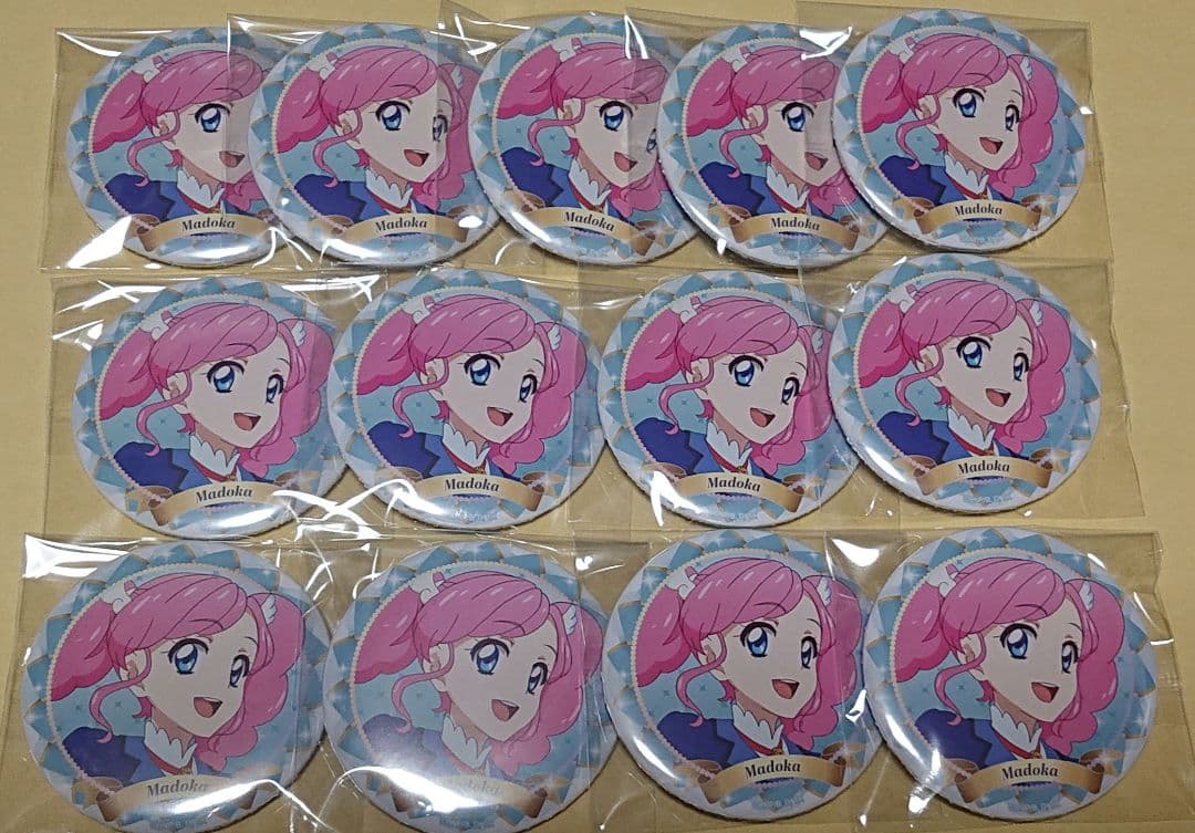 S*様 アイカツ 1~2月 season2 バースデー缶バッチ 天羽まどか