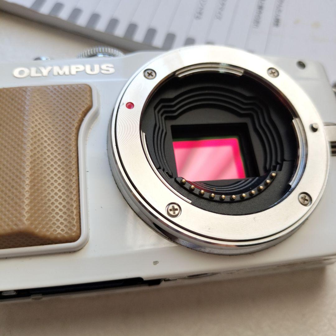 OLYMPUS PEN-Lite E-PL5 本体〈ジャンク品〉付属品あり