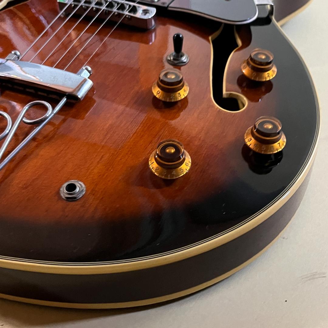 Aria Pro Ⅱ TA-01 セミアコ エレキギター サンバースト