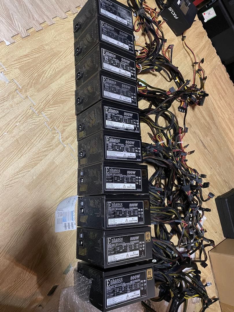 N 10．電源ユニット800-850W 10個セット