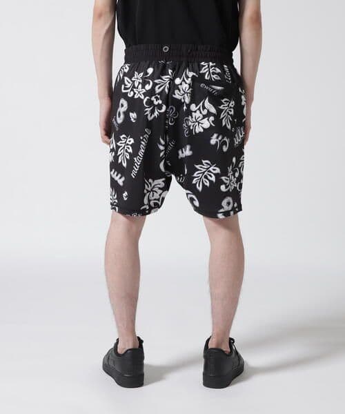 【美品】muta MARINE/ムータ マリン/総柄ラッシュハーフパンツ