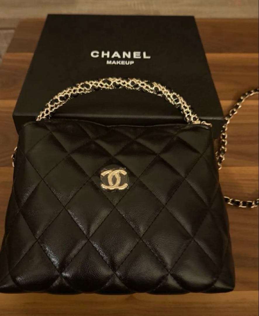 ケ*イ様 シャネル ノベルティ　非売品　レア　ブラック　ハンドバッグ　ショルダー