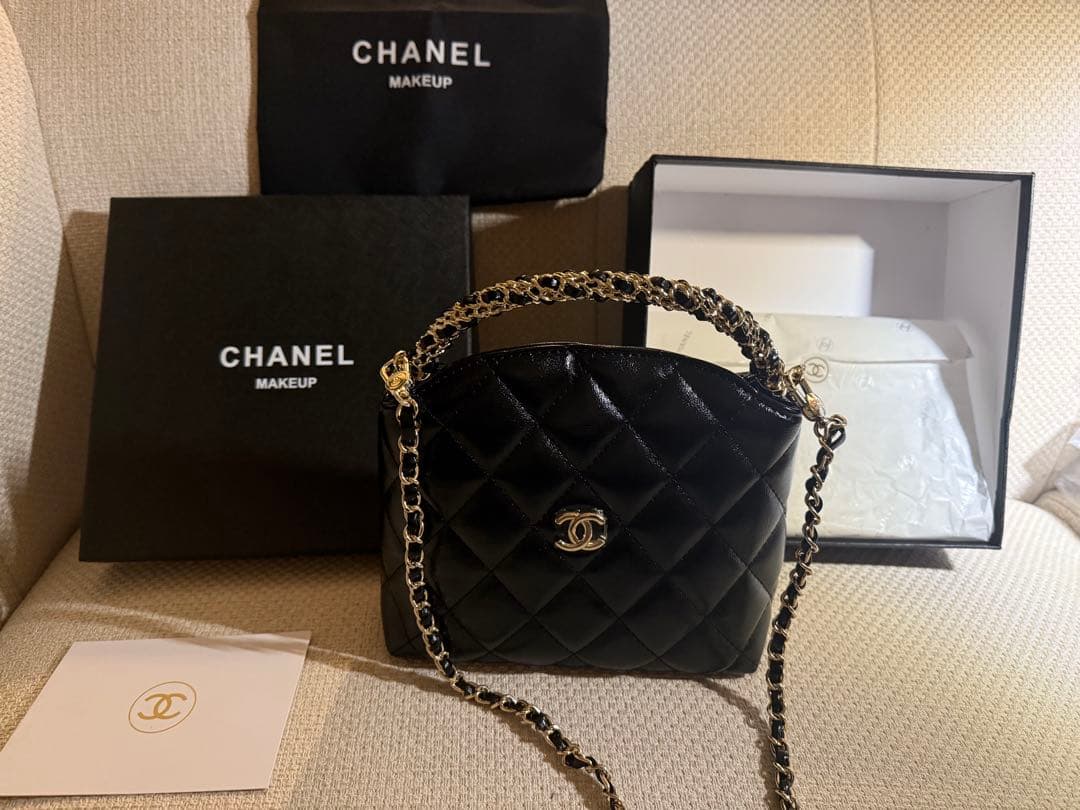 ケ*イ様 シャネル ノベルティ　非売品　レア　ブラック　ハンドバッグ　ショルダー