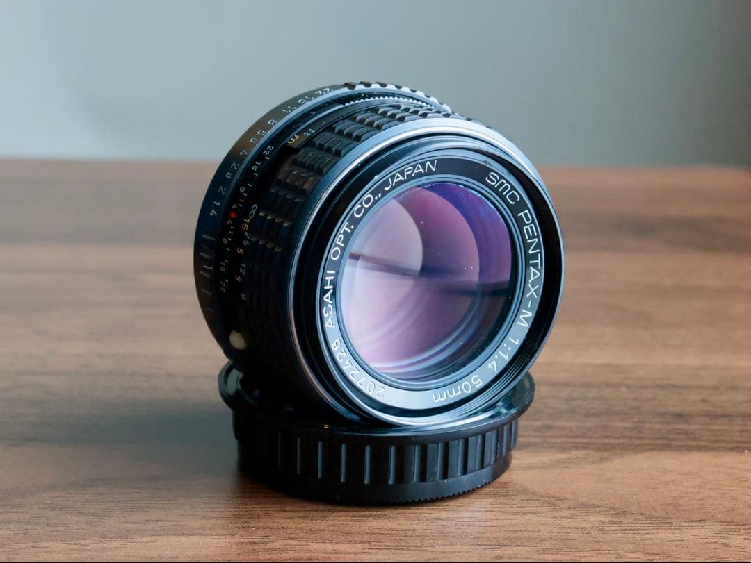 【実写OK】PENTAX ME＋smc PENTAX-M 1.4 50mmセット