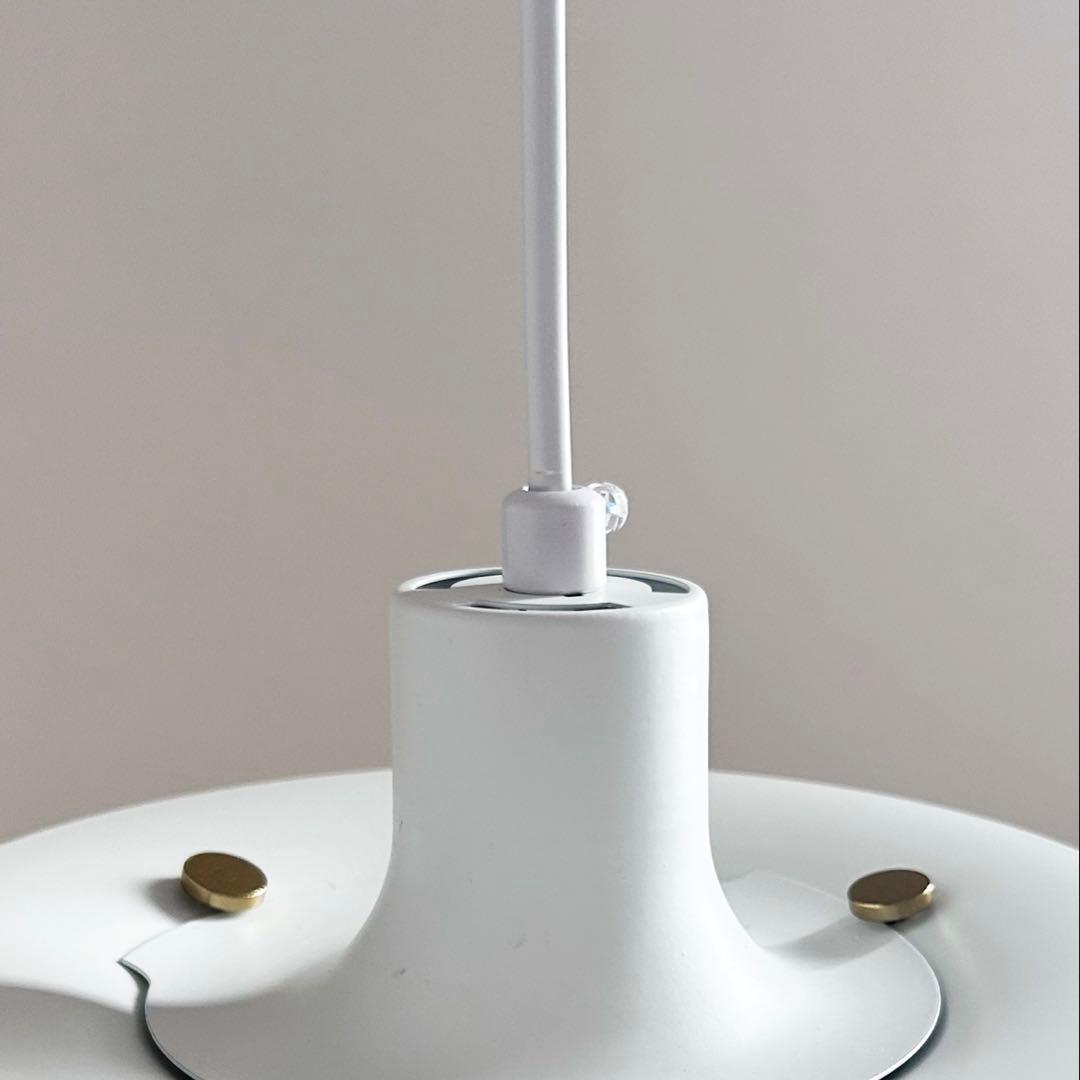 ◎ダクトレール変換プラグ付◎PH リプロダクト　モノクロームホワイト　φ50