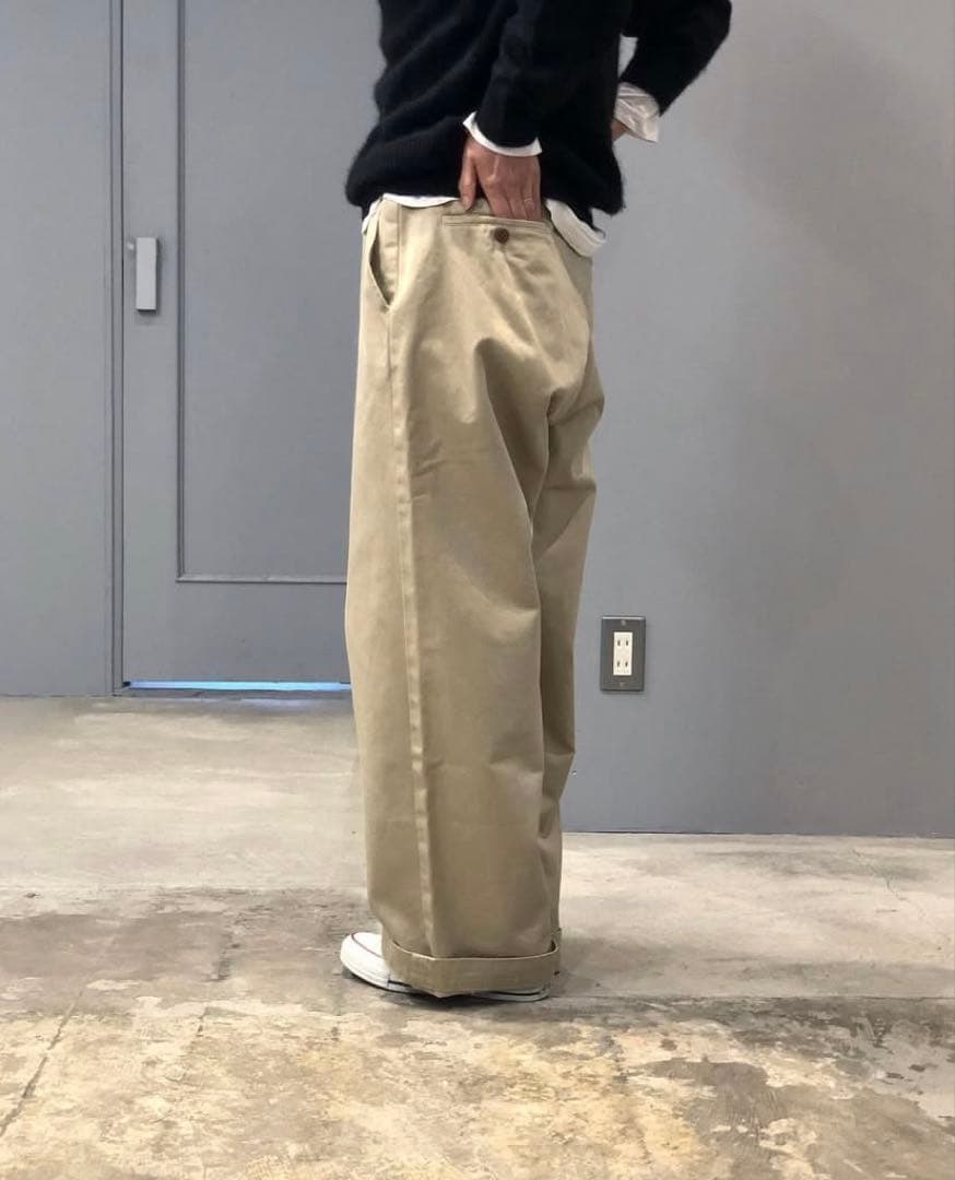 【美品】chimara×PLEASE 別注　チノパン