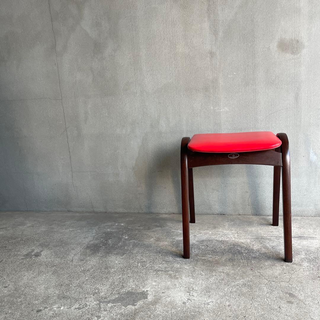 秋田木工　スタッキング スツール オールドビンテージ