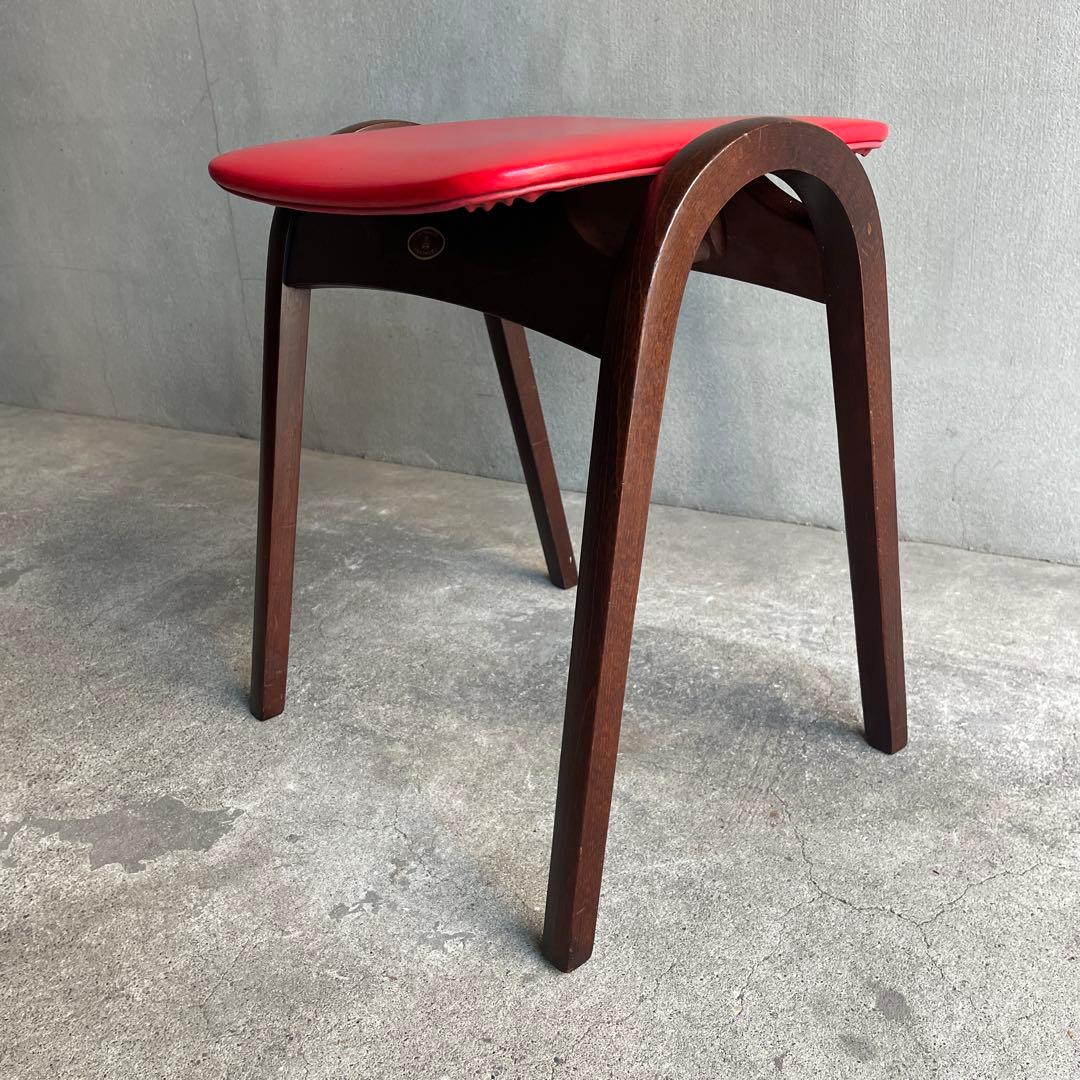 秋田木工　スタッキング スツール オールドビンテージ