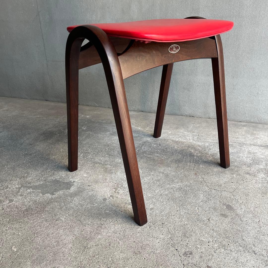 秋田木工　スタッキング スツール オールドビンテージ