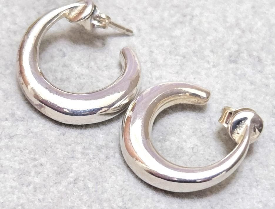 GUCCIグッチ サークル SILVER925 ユニセックスピアス　42766