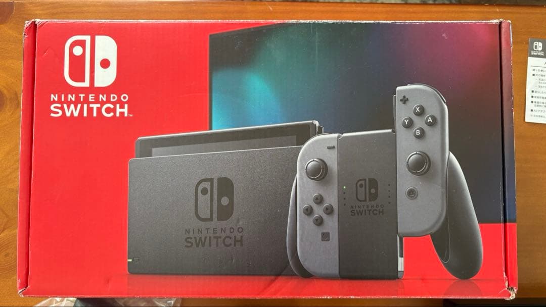 switch グレー本体セット　(バッテリー強化版)