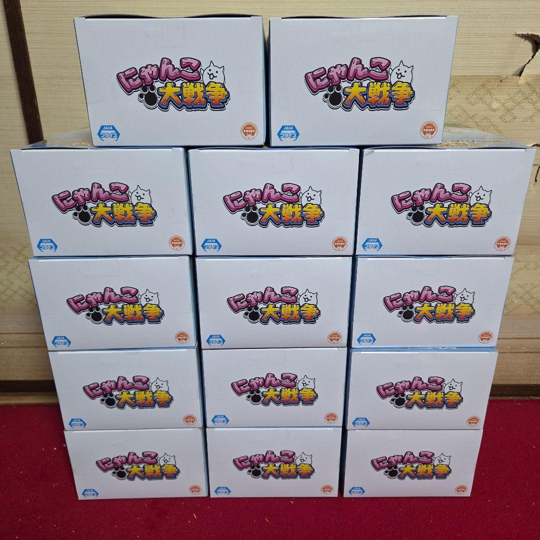 にゃんこ大戦争 にゃんこ軍団出陣 フィギュア 　14体セット　新品