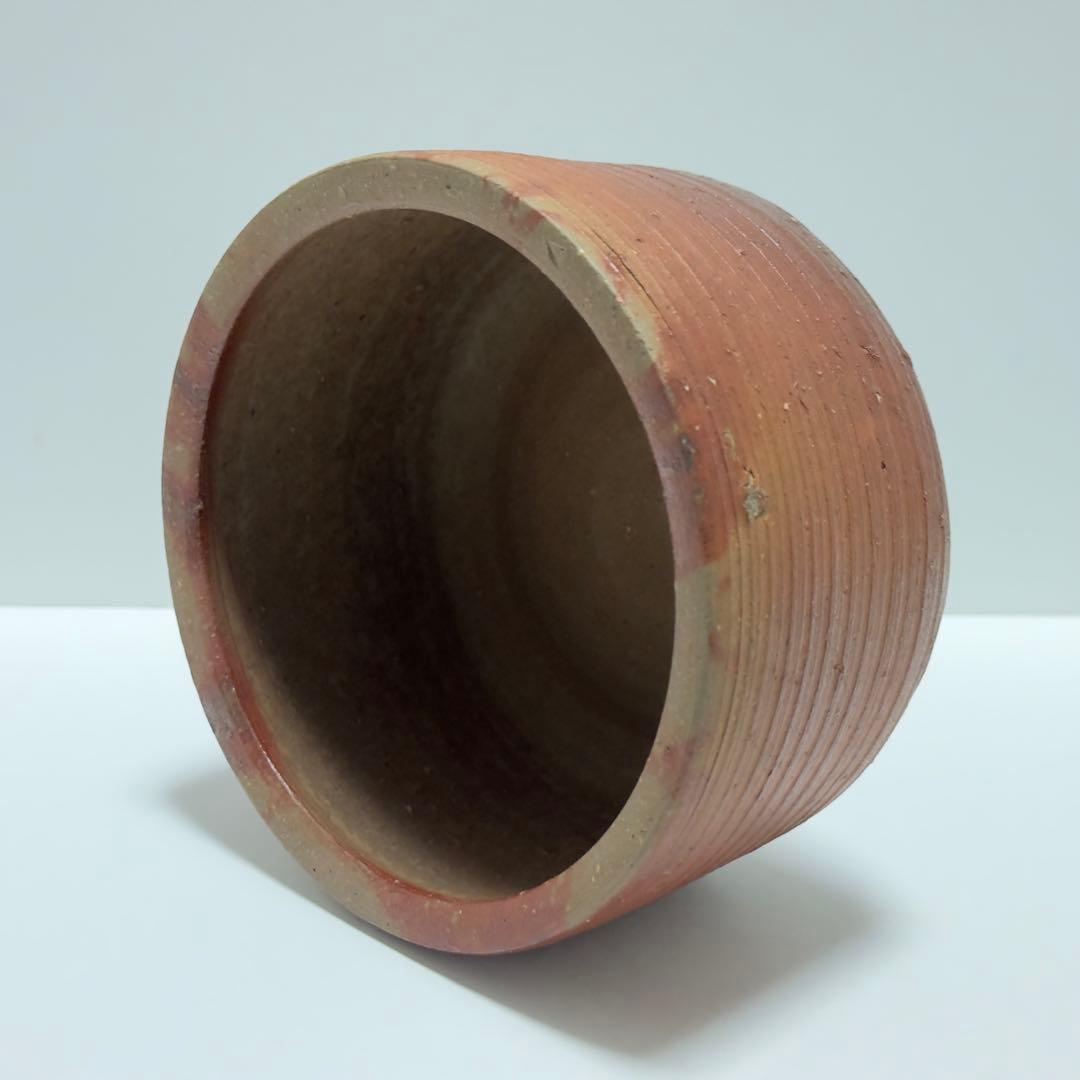 茶道具 伊勢崎満 備前焼 建水 共箱 茶道