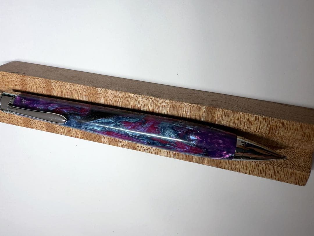 金杢犀　レジン　シャーペン　筆記具