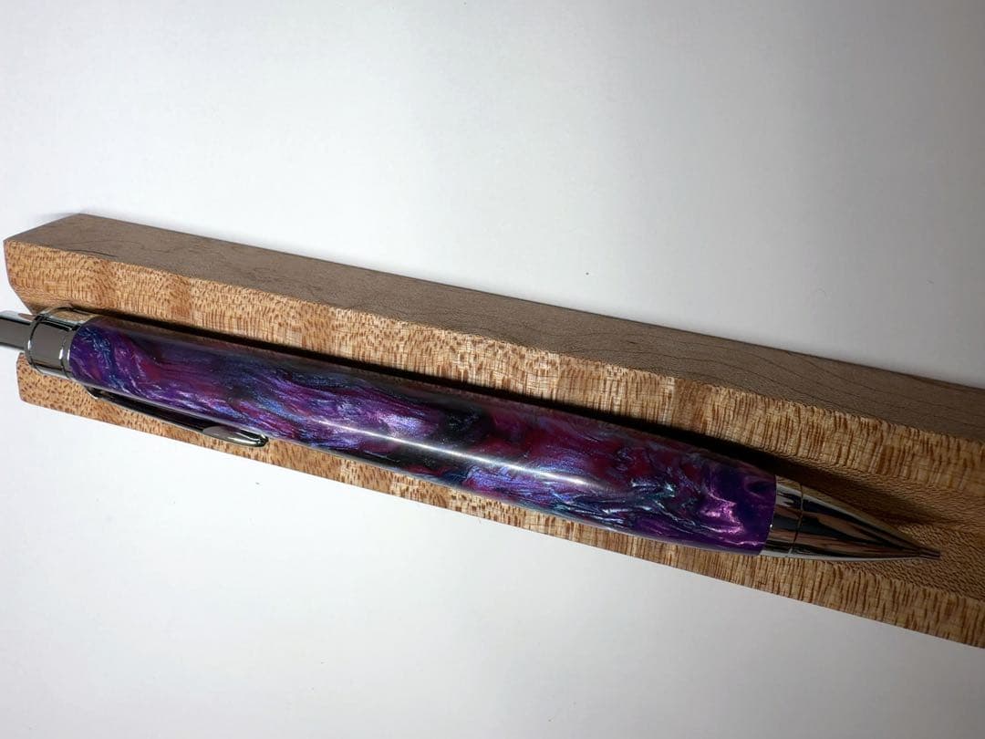 金杢犀　レジン　シャーペン　筆記具