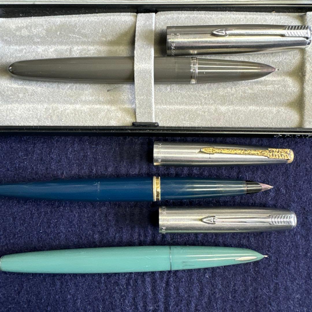Parker 万年筆　9本セット　sterling silver K14 585