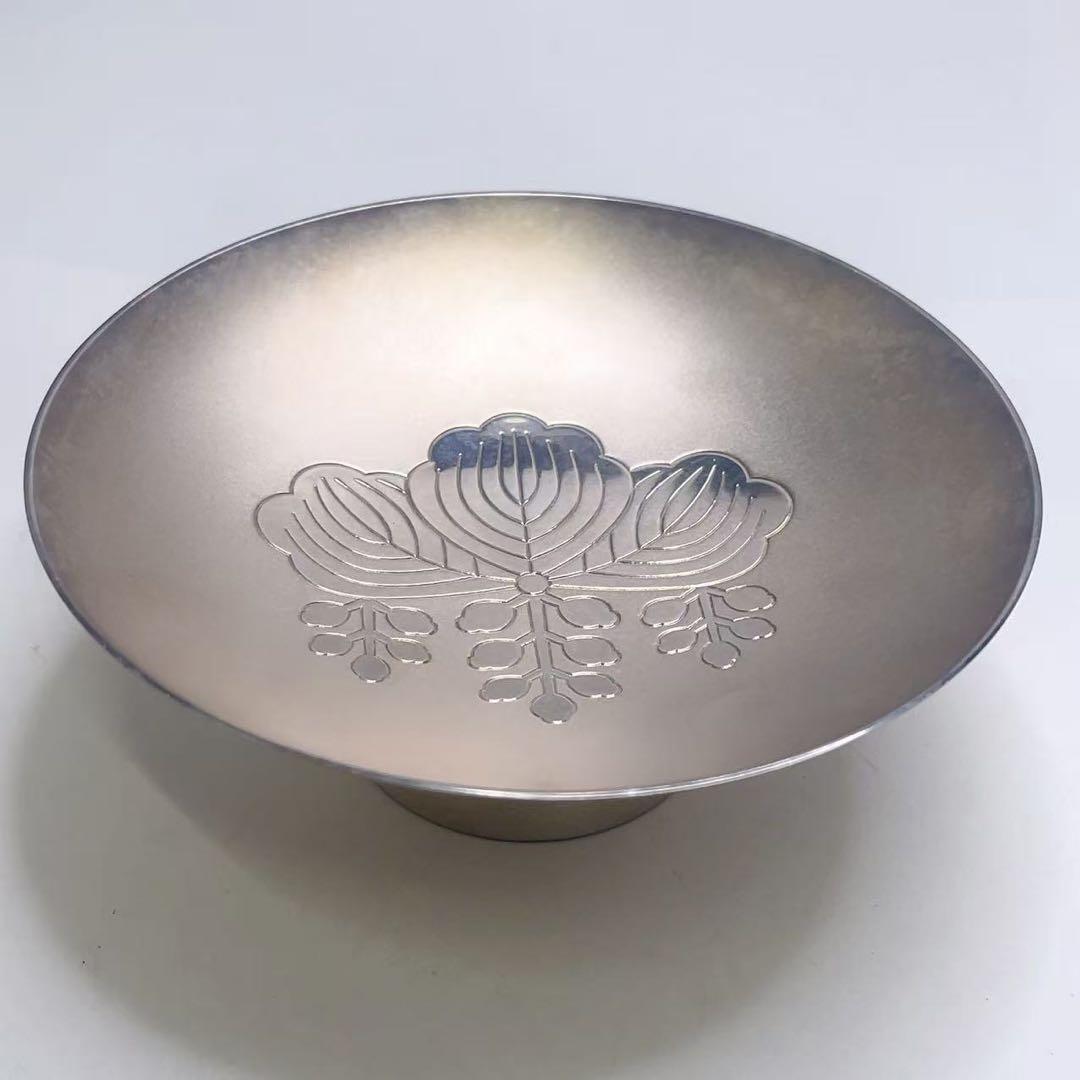 T*y様 純銀 銀杯 贈内閣総理大臣 造幣局製 刻印有 銀盃 盃 175.5g