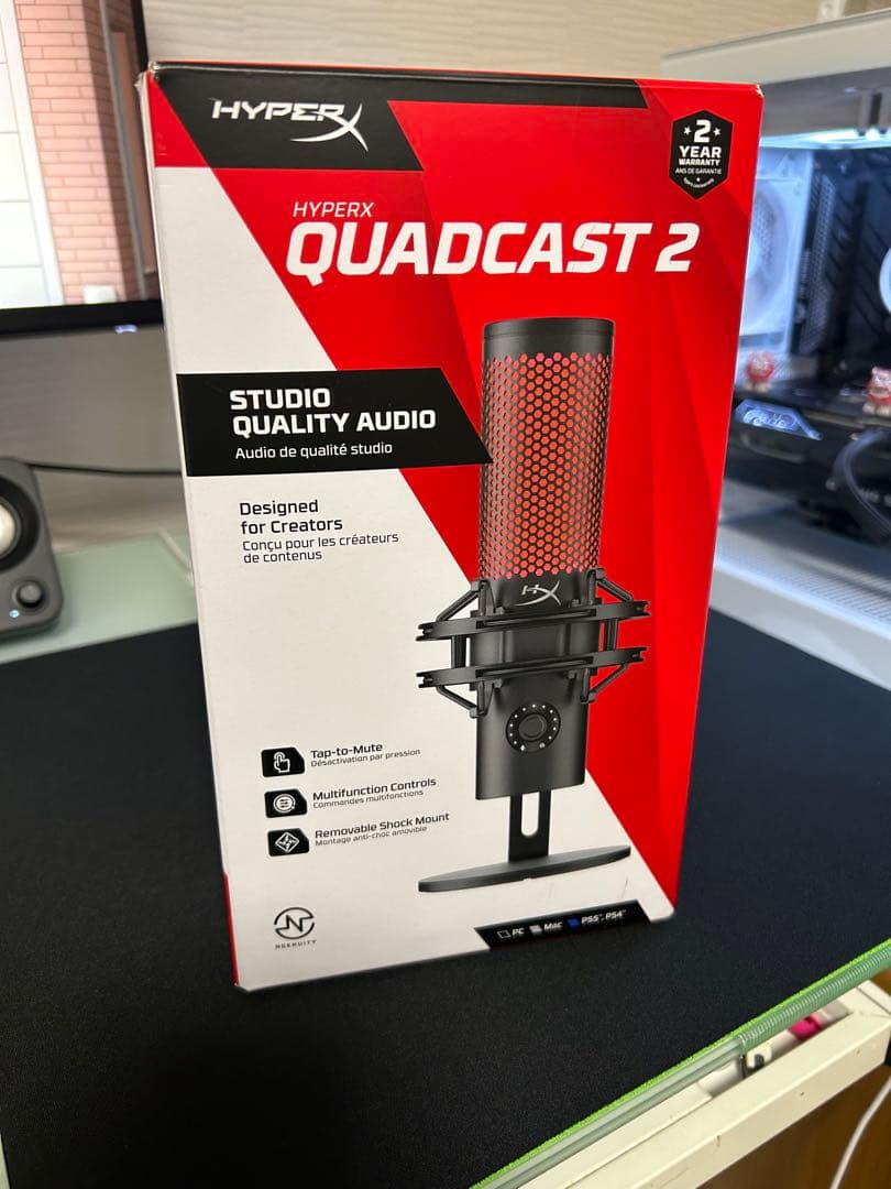 HyperX QuadCast 2 コンデンサーマイク