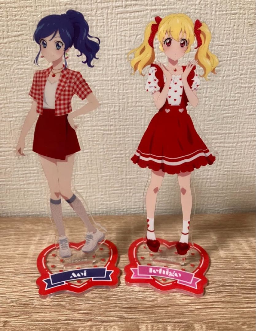 アイカツ！アクスタセット　星宮いちご＆霧矢あおい