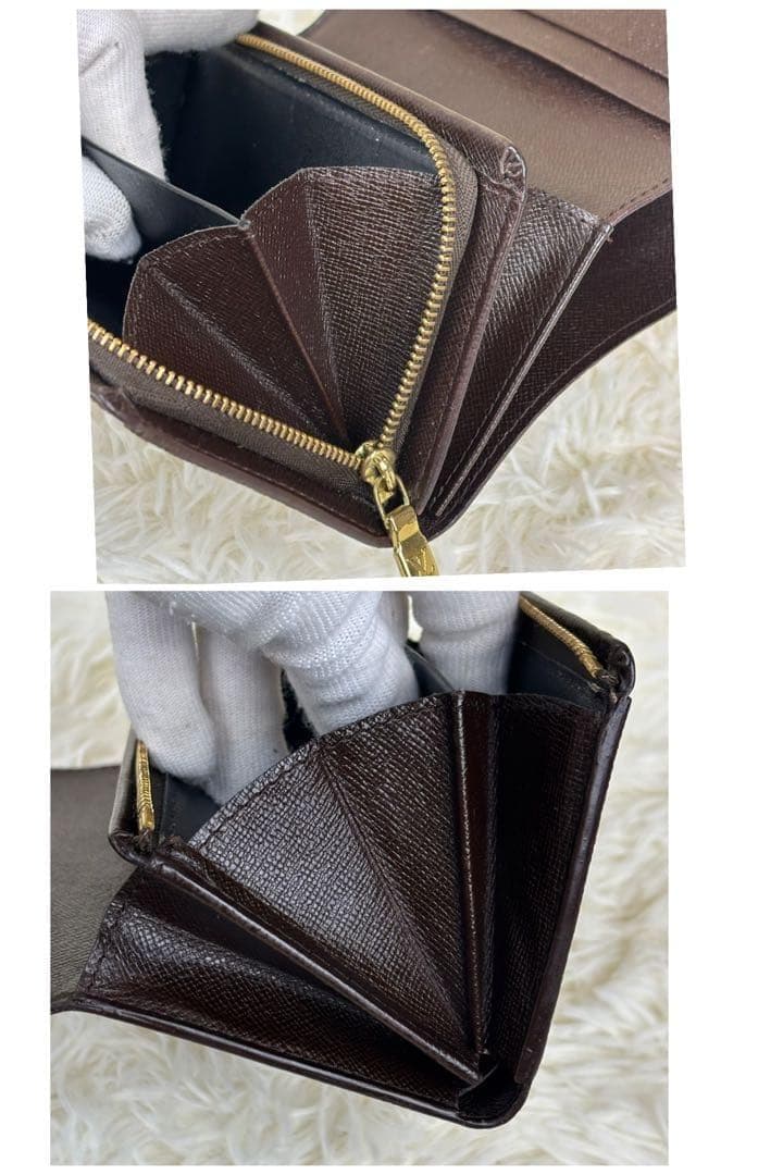 極美品✨ルイヴィトン ダミエ ポルトフォイユ トレゾール L字財布 ユニセックス