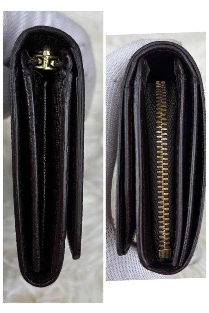 極美品✨ルイヴィトン ダミエ ポルトフォイユ トレゾール L字財布 ユニセックス