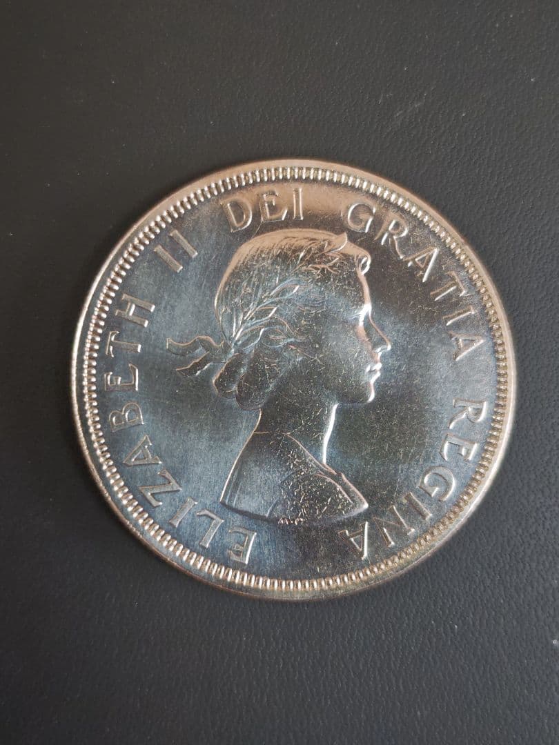 加　1964 シャーロットタウン会議100周年記念 1ドルPL銀貨