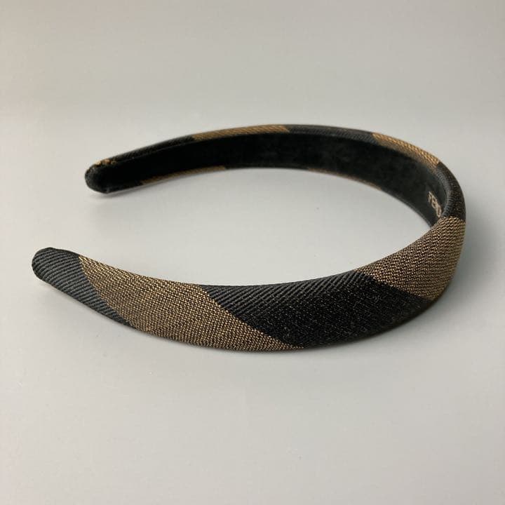 FENDI フェンディ カチューシャ ペカン柄 ヘアアクセサリー