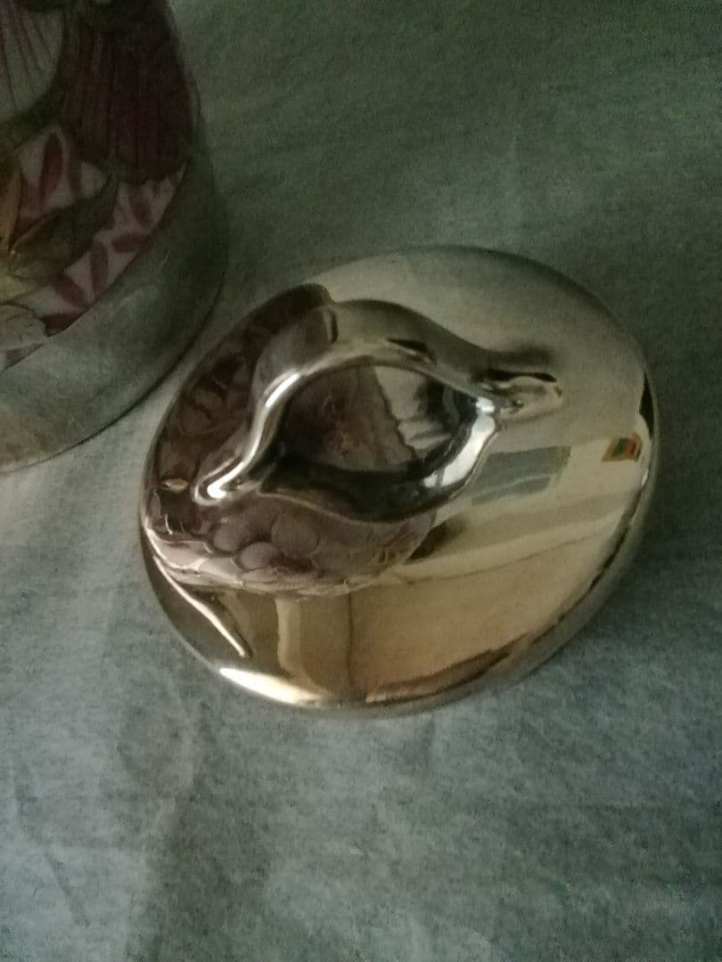 逸品　純銀巻ティーポット花図紋ラージポット　アールデコ　フリードリヒヴィルヘルム