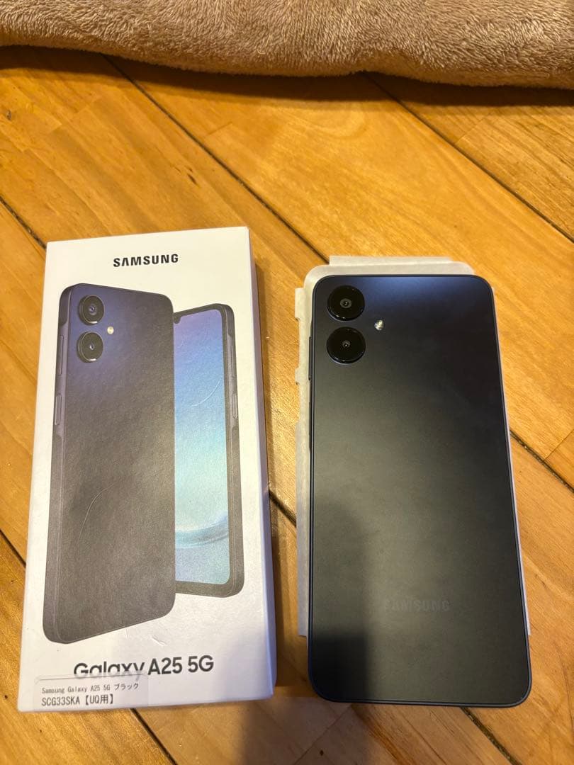 Samsung Galaxy A25 5G ブラック本体