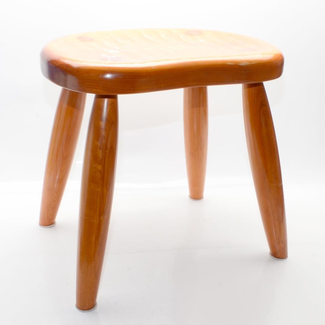 【アンティーク】【レトロ】スツール　工房　吉野　豆椅子