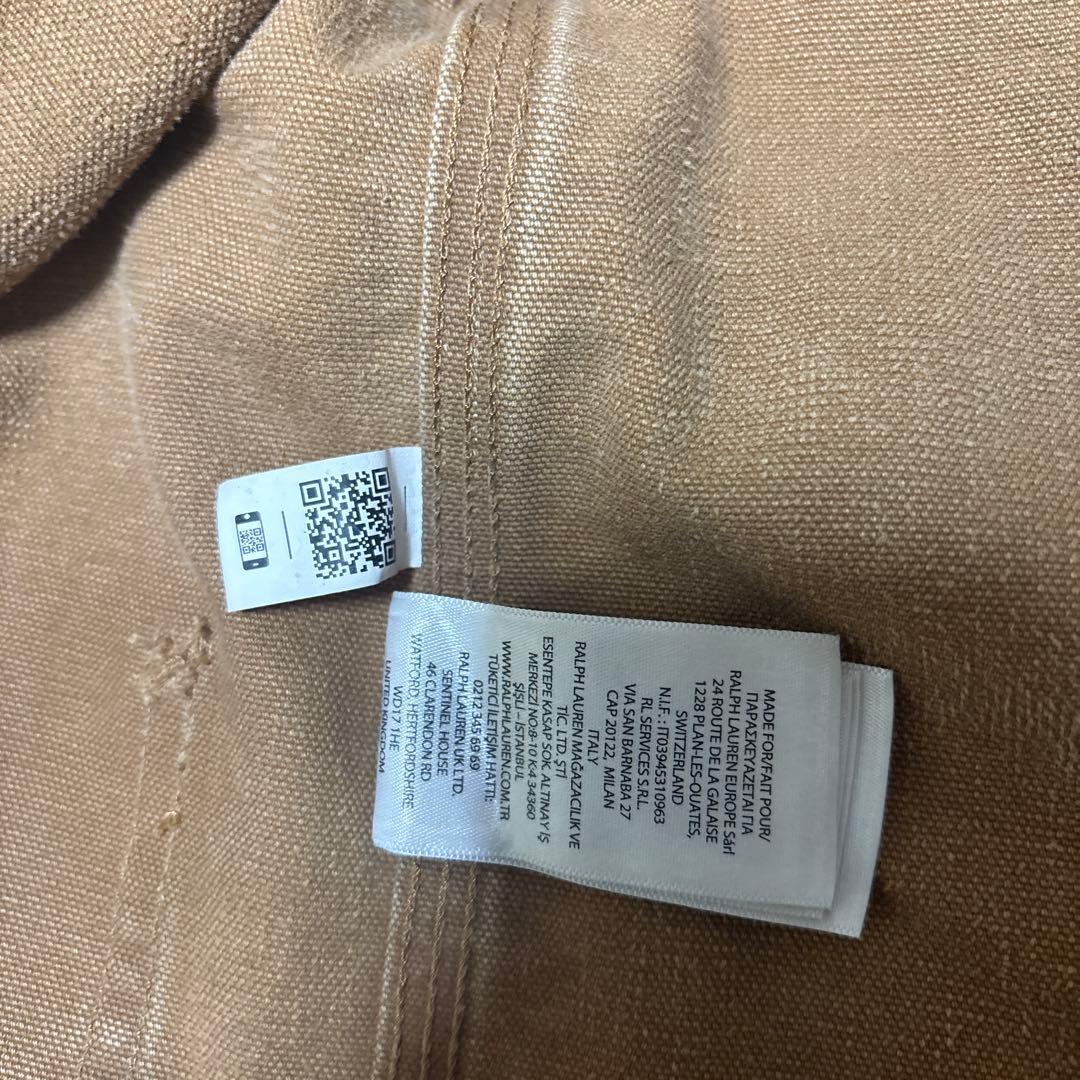 ラルフローレン　ポロカントリー　カバーオール　ワークジャケット M