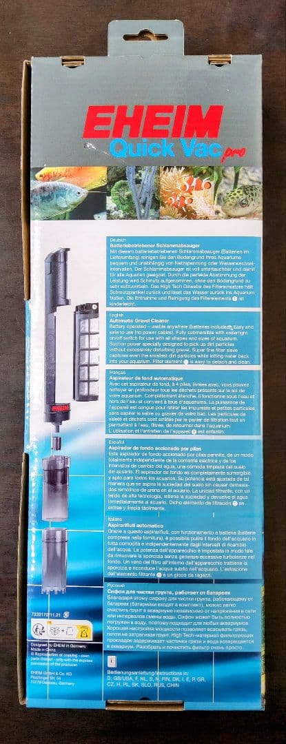 【新品未使用品！】エーハイム電動掃除機 スラッジエクストラクター