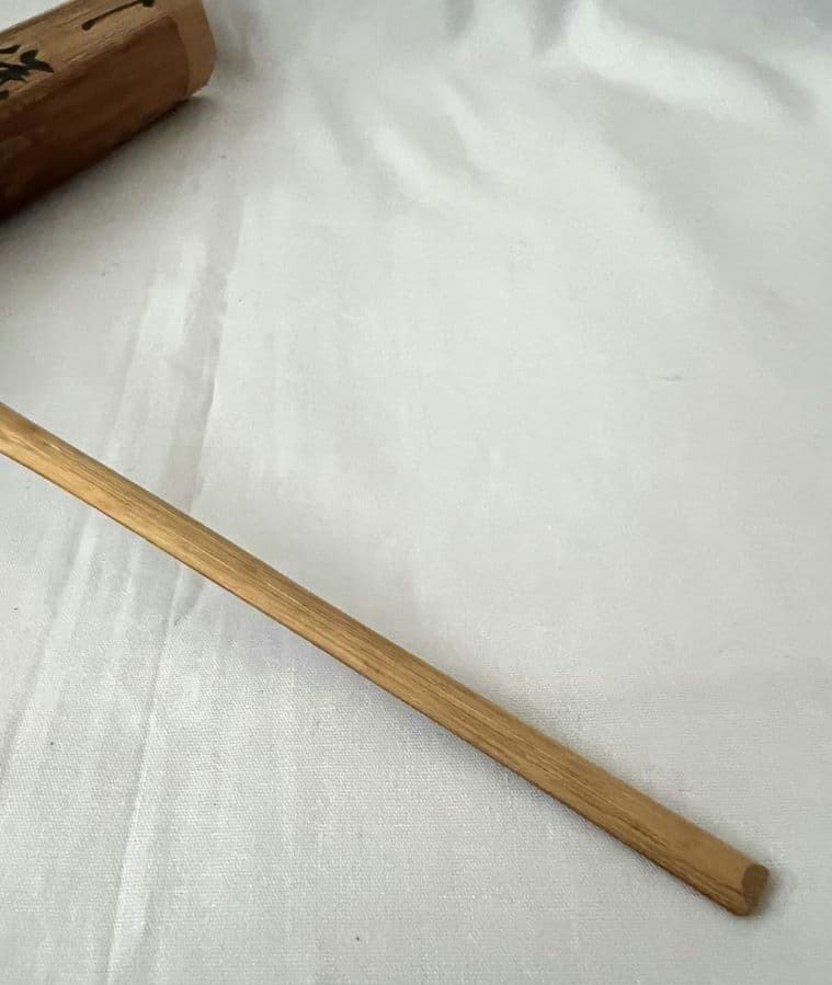 茶杓 2本セット 銘『花曇り』銘『深山路』 大徳寺 龍源院 細合喝堂和尚 茶道具