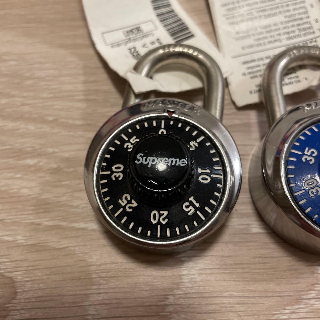 Supreme × Master Lock (Red/ Black/ Blue)