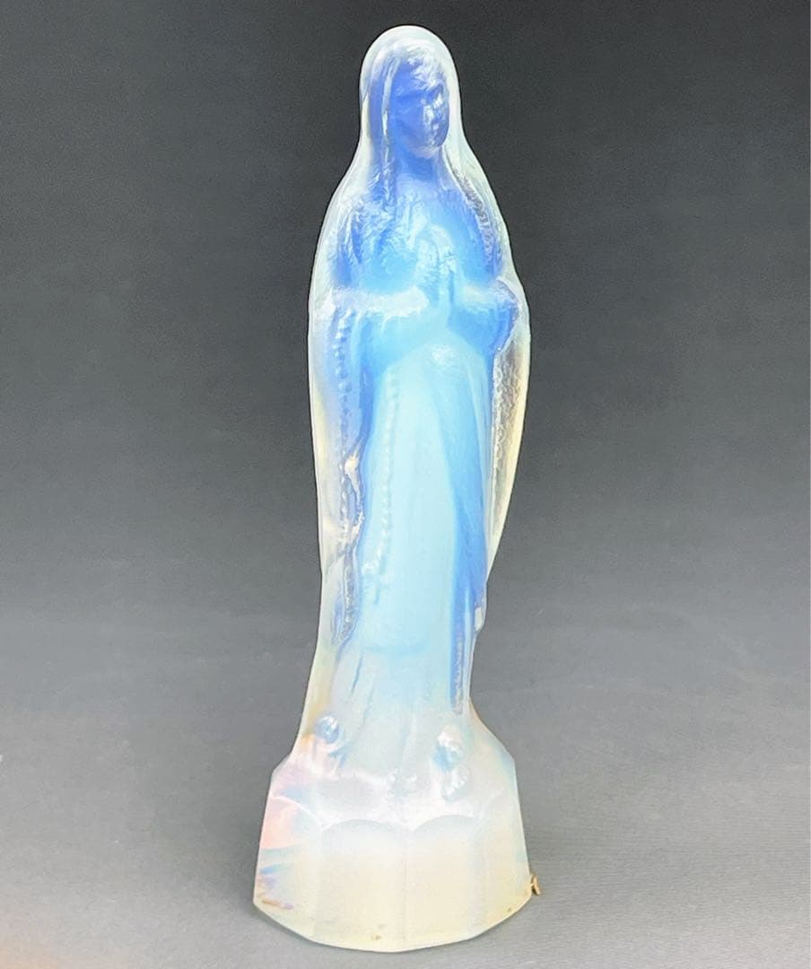 【美品】Sabino サビノ オパールセント 聖母 マリア像 ぺーパーウェイト