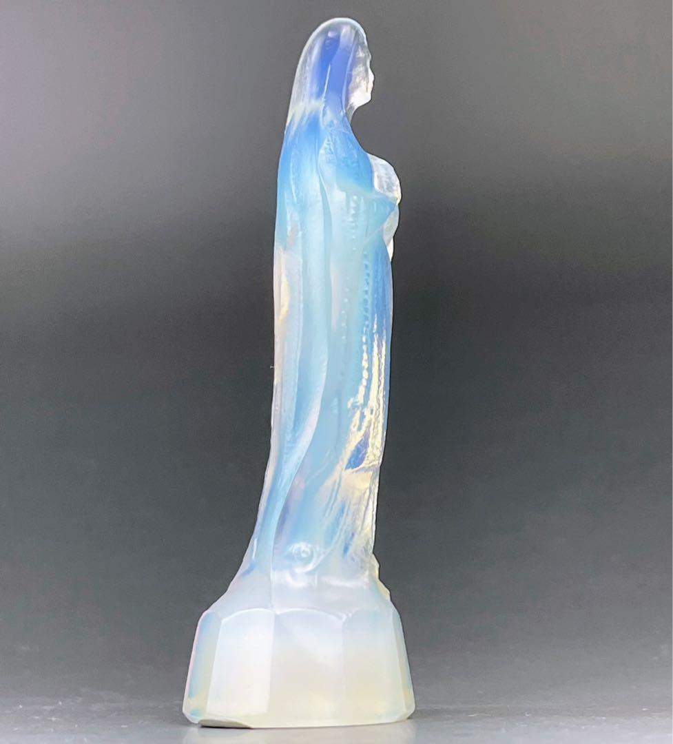 【美品】Sabino サビノ オパールセント 聖母 マリア像 ぺーパーウェイト